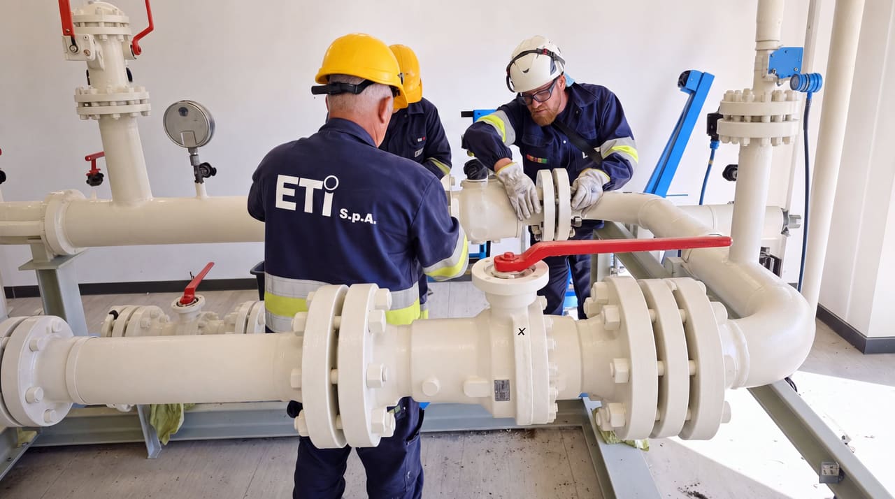 Squadra ETI in cantiere